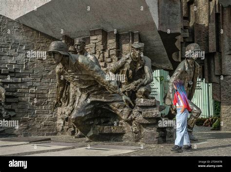 Denkmal Des Warschauer Aufstands Pomnik Powstania Warszawskiego Plac