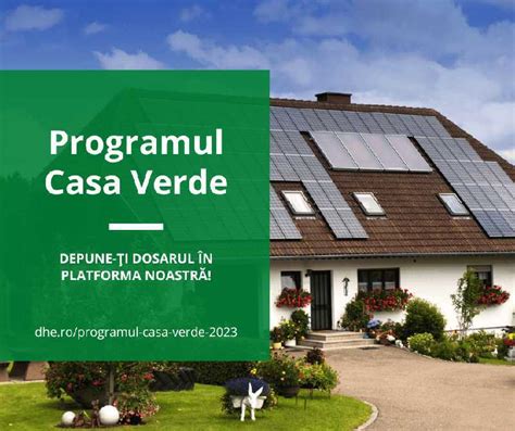 Programul Casa Verde Fotovoltaice Un Succes Graiul Maramure Ului