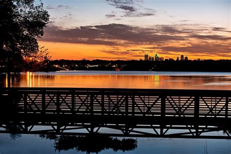 White Rock Lake, Dallas, at sunset! : r/texas