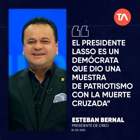 Teleamazonas On Twitter ENTREVISTA Esteban Bernal Presidente Del