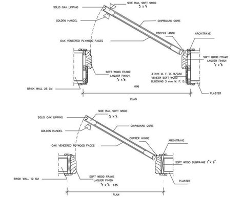 Architrave Door Detail Autocad File Construction Details Architecture