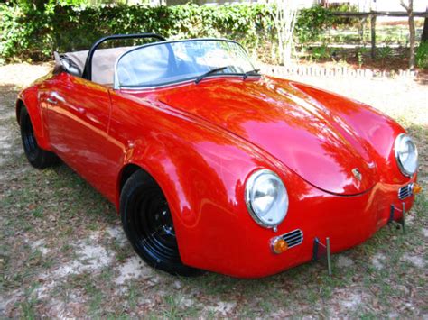 Porsche Speedster Californian 356 Replica Kit Fiberfab Wide Body Vw No