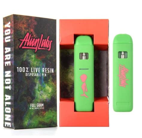 Comercio Al Por Mayor Alien Labs Live Desechables De Resina Vape Pen E