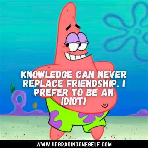 Top 15 Relatable Quotes From Patrick Star Of Spongebob Squarepants