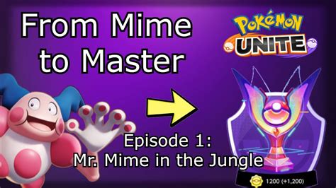 MR MIME SOLO QUEUE RANKED From Mime To Master 1 Mr Mime In The