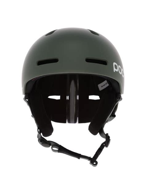 Poc Fornix Mips Ski Helmet Unisex Epidote Matt Green Skiwebshop
