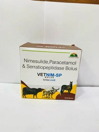 Nimusulude Paracetamol Serratiopeptidase Tablet 100mg At Rs 260 Box In