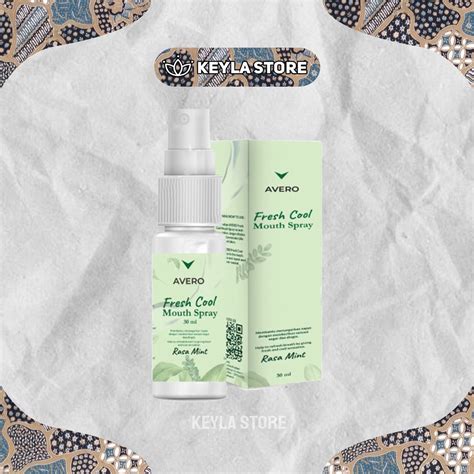 Jual Keyla Store Avero Fresh Cool Mouth Spray Bpom Parfum Mulut