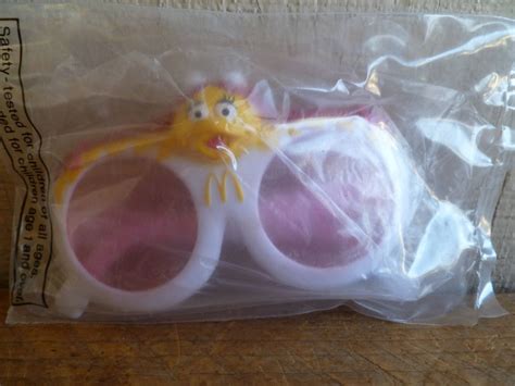 Mcdonalds Birdie Sunglasses 5 Wide 1995 New In Bag Happy Meal Toy Etsy