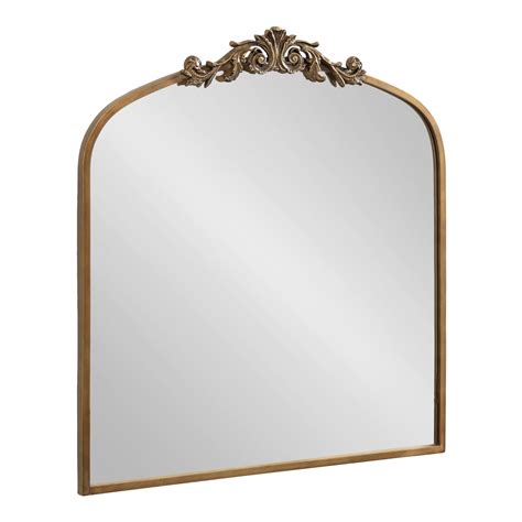 Kate And Laurel Arendahl Ornate Traditional Square Arched Mirror 28 X