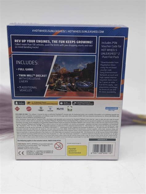 HOT WHEELS UNLEASHED TURBOCHARGED PURE FIRE EDITION PS BL PennyWise