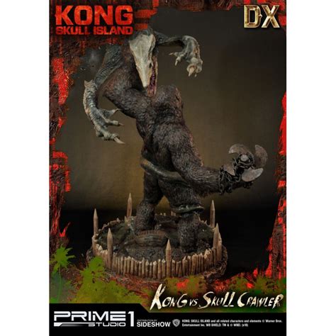 Kong Skull Island Estátua Kong Vs Skull Crawler Deluxe Version