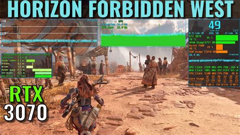 Horizon Forbidden West RTX 3070 DLSS 3 6 Benchmark 1440p 1080p