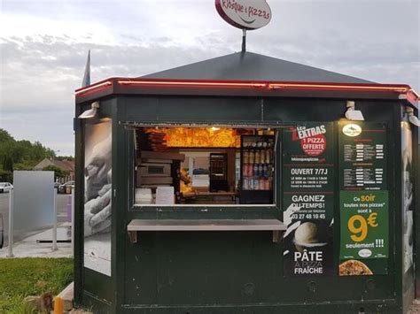 Carta de pizzería Le Kiosque à Pizzas Saint Amand les Eaux