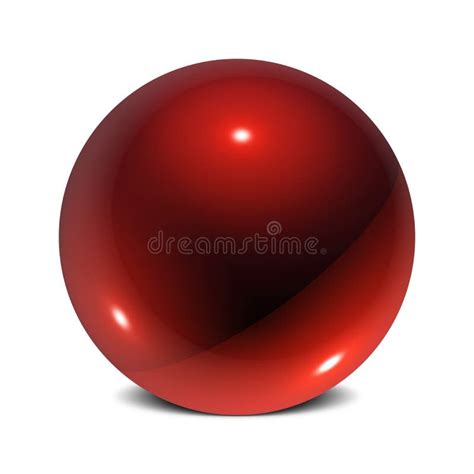 Shiny Sphere And Arrow Illustration Design Stock Vector Illustration