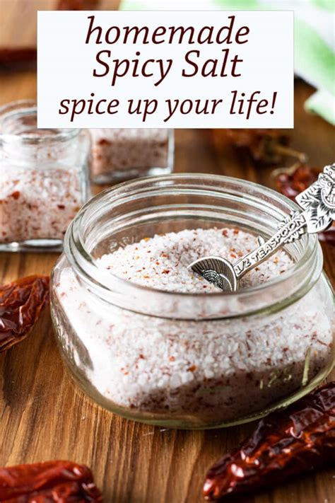 Spicy Salt How To Make Your Own Binkys Culinary Carnival