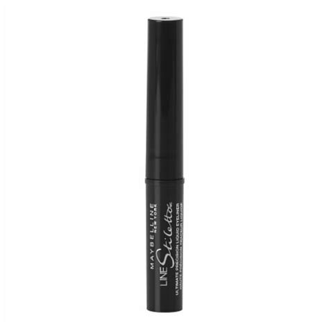 Maybelline New York Line Stiletto Blackest Black Ultimate Precision Liquid Eyeliner 005 Fl Oz