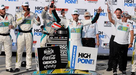 Hamlin Surges To Th Career Win Amidst A Shower Of Pocono Boos Speed