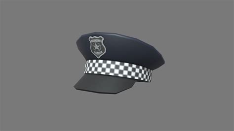 Police Hat Buy Royalty Free 3D Model By Bariacg Aa77f32 Sketchfab