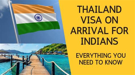 Thailand Visa On Arrival For Indians Everything You Need To Know For