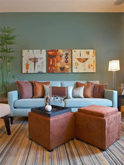 30 Brown And Blue Color Scheme Living Room Decoomo