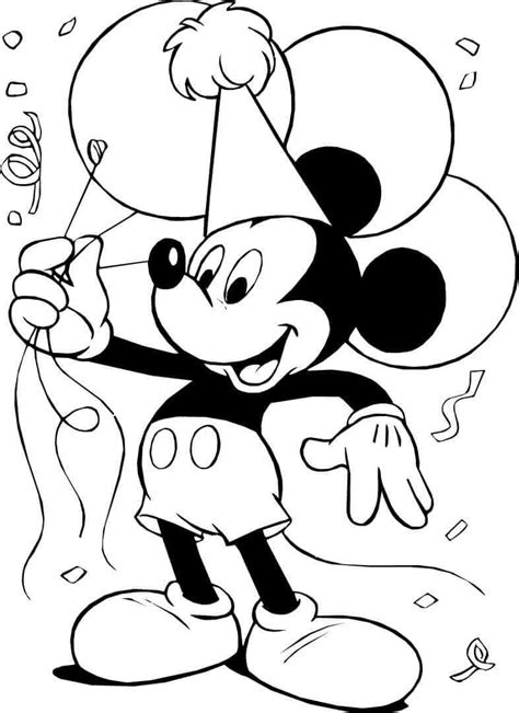 Coloriage Minnie et Mickey télécharger et imprimer gratuit sur