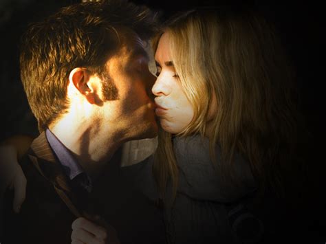 David Tennant Doctor Who Rose Kiss