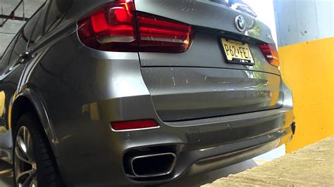 2015 F15 Bmw X5 35i Exhaust With Mppk Tune Cold Start And Revs Youtube