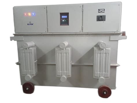 Oil Cooled Servo Stabilizers Capacity 500KVA 225 468 V At Rs 830000