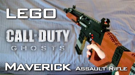 Call Of Duty Ghosts LEGO Maverick Assault Rifle YouTube