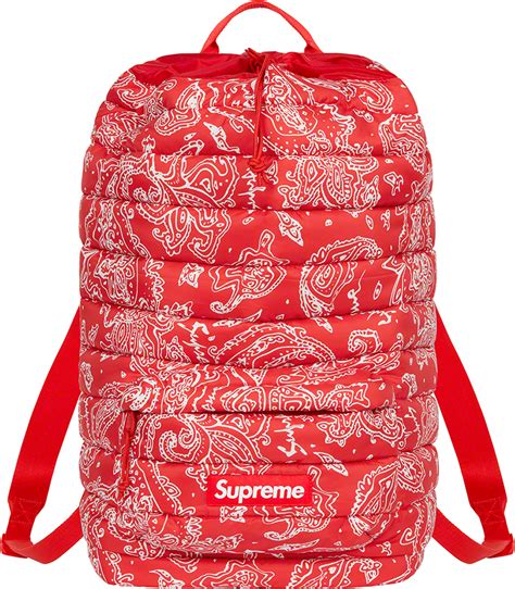 Puffer Backpack Fall Winter 2022 Supreme