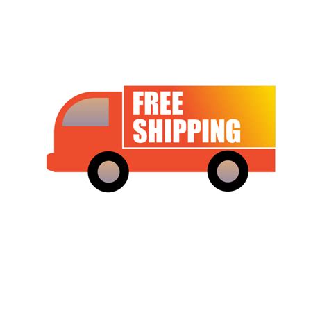 Free Shipping Truck With Transparent Background Png