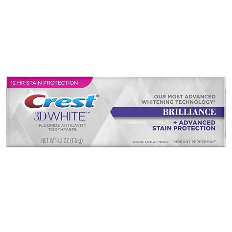Amazon.com : Crest 3D White Brilliance Advanced Whitening Technology ...