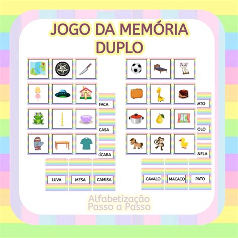 Jogo Na Mem Ria Duplo Educa Market