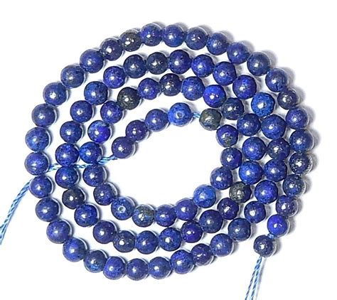 1 Strang natürliche Lapis Lazuli Perlen 6 mm Kaufen auf Ricardo