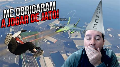 GTA 5 SESSÃO INSANA NO MAU PERDEDOR ME FORÇARAM A JOGAR DE JATO