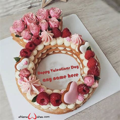 Valentine Day Special Cake Images With Name Name Birthday Cakes