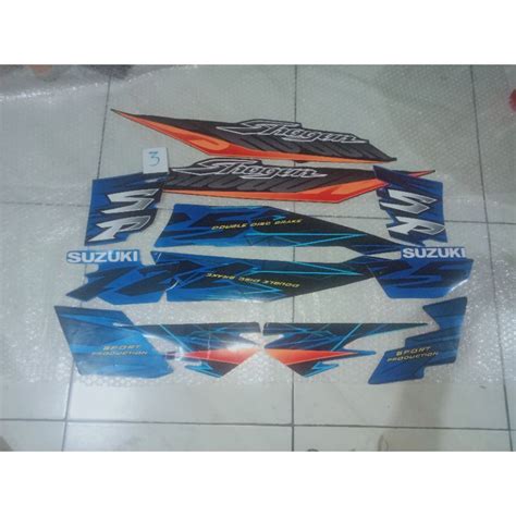 Jual Standar Original Striping Lis Stiker Suzuki Shogun 125 Sp 2007