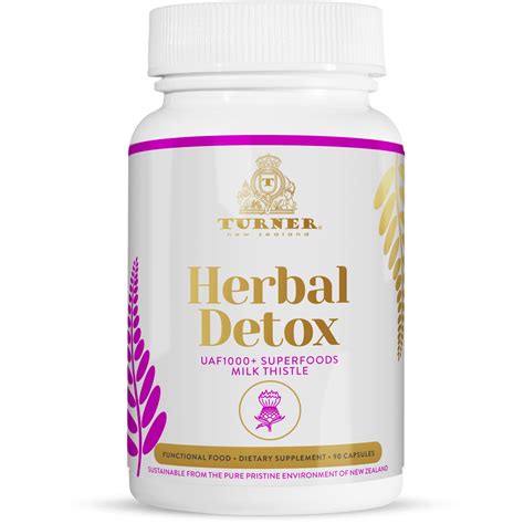 Best Natural Herbal Detox Capsules And Supplements Cleanse Turner New Zealand