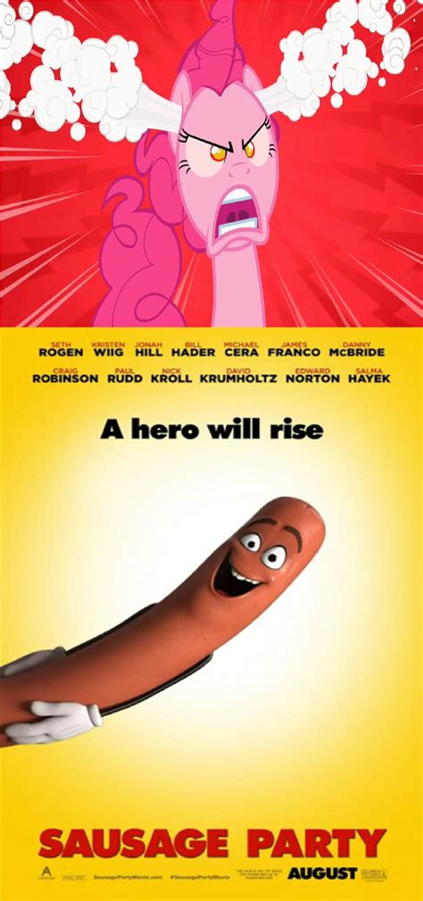 Pinkie Pie Hates Sausage Party by Disneyponyfan on DeviantArt