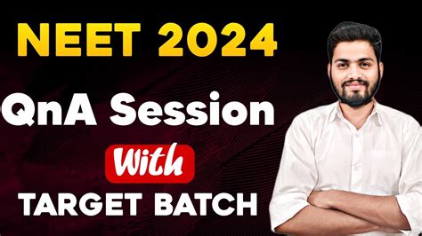 Qna Session Ll Neet Target Batch Youtube