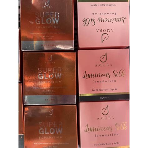 Amora Luminous Silk Foundation Light Amora Super Glow Foundation