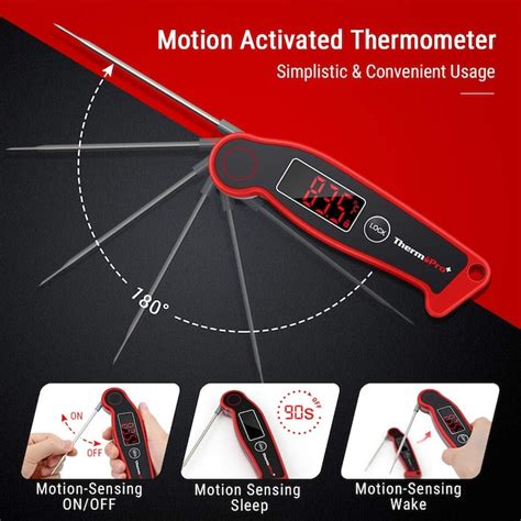 Thermopro Tp19 Waterproof Digital Probe Meat Thermometer Tp 19 At