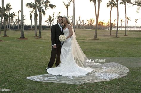 Donald Trump, Jr. and Vanessa Haydon pose after their wedding at the ...