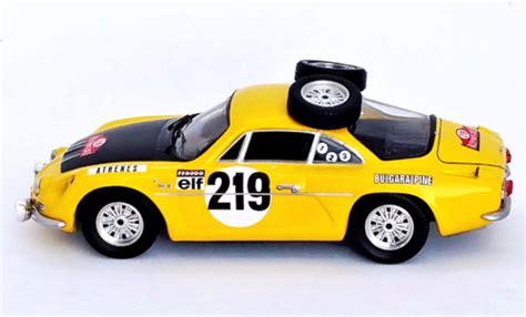 Miniature Alpine A110 1 43 Trofeu Bulgaralpine No 219 Rallye Monte