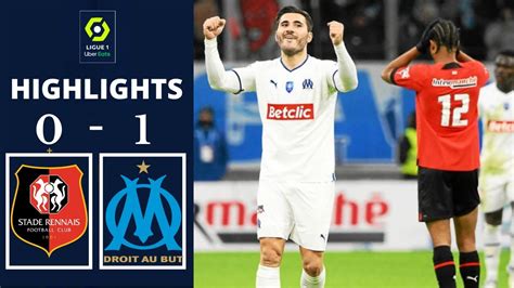 Stade Rennais Olympique De Marseille 0 1 Highlights 2022 2023