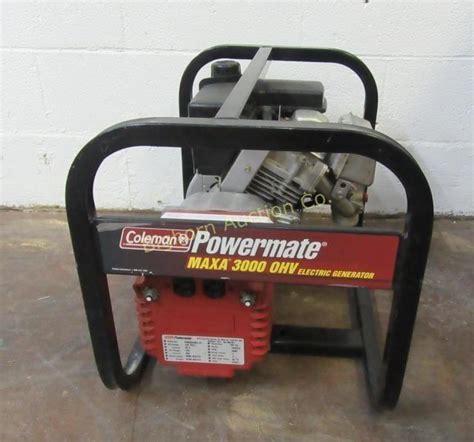 Coleman Powermate Generator Maxa Ohv