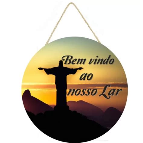 Placa Decorativa Bem Vindo Ao Nosso Lar Pl