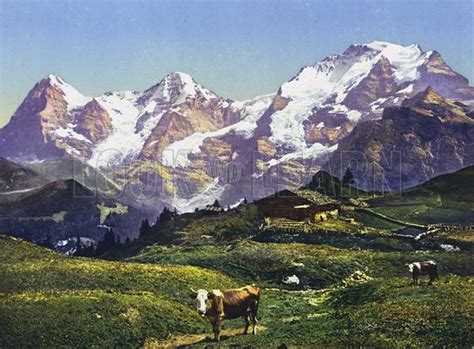 Eiger, Monch und Jungfrau stock image | Look and Learn