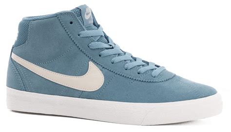 Nike Sb Bruin High Skate Shoes Noise Aqualt Orewood Brn Noise Aqua